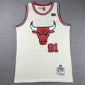 Chicago Bulls Dennis Rodman #91 Throwback-Embroidered Jersey