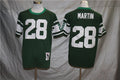 New York Jets Green  Vintage #28 MARTIN Jersey