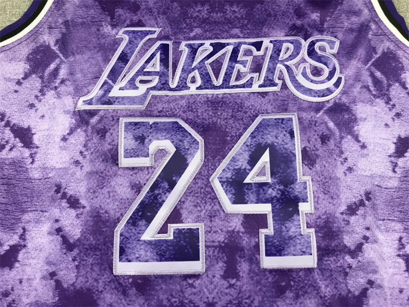 Kobe Bryant #24 Los Angeles Lakers City Edition Swingman Jersey - Embroidered