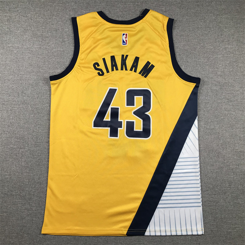Indiana Pacers Pascal Siakam #43 City Edition Swingman Jersey - Embroidered