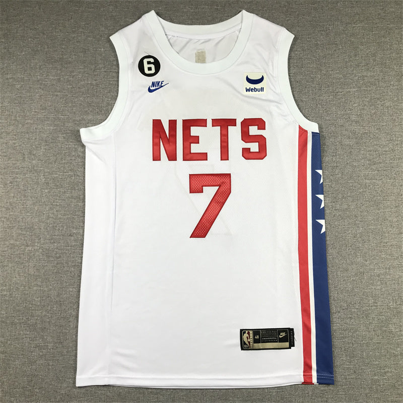 Brooklyn Nets Kevin Durant #7 City Edition - Embroidered Jersey