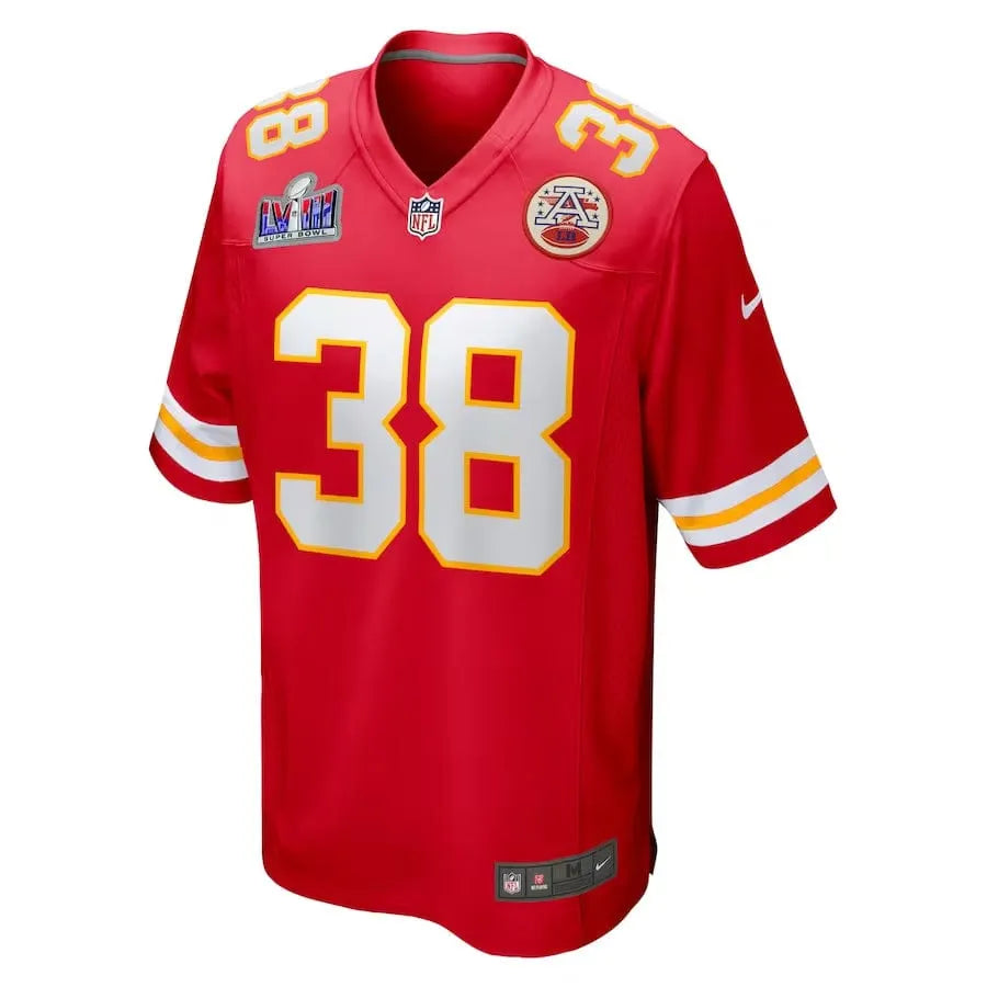 Men's L'Jarius Sneed Kansas City Chiefs Super Bowl LVIII Game Jersey - Red