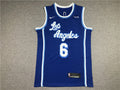 LeBron James #6 Los Angeles Lakers City Edition Swingman Jersey - Embroidered