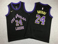 Youth Kobe Bryant Los Angeles Lakers #24 City Edition Embroidered  Jersey