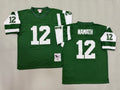 Mens Joe Namath#12 New York Jets Vintage Throwback Jersey