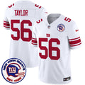 Men’s New York Giants Est 1925 Patch Vapor Limited Jersey – All Stitched