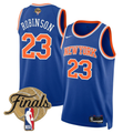Mitchell Robinson #23 New York Knicks 2026 Finals Swingman Blue Jersey - All Stitched