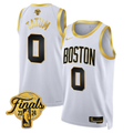 Men's Boston Celtics 2024 Finals Badge Swingman Jersey