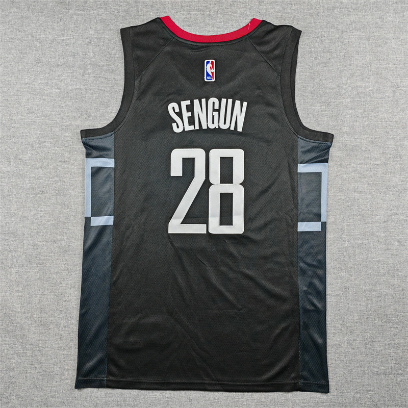 Houston Rockets Alperen Sengun #28 City Edition Swingman Jersey - Embroidered