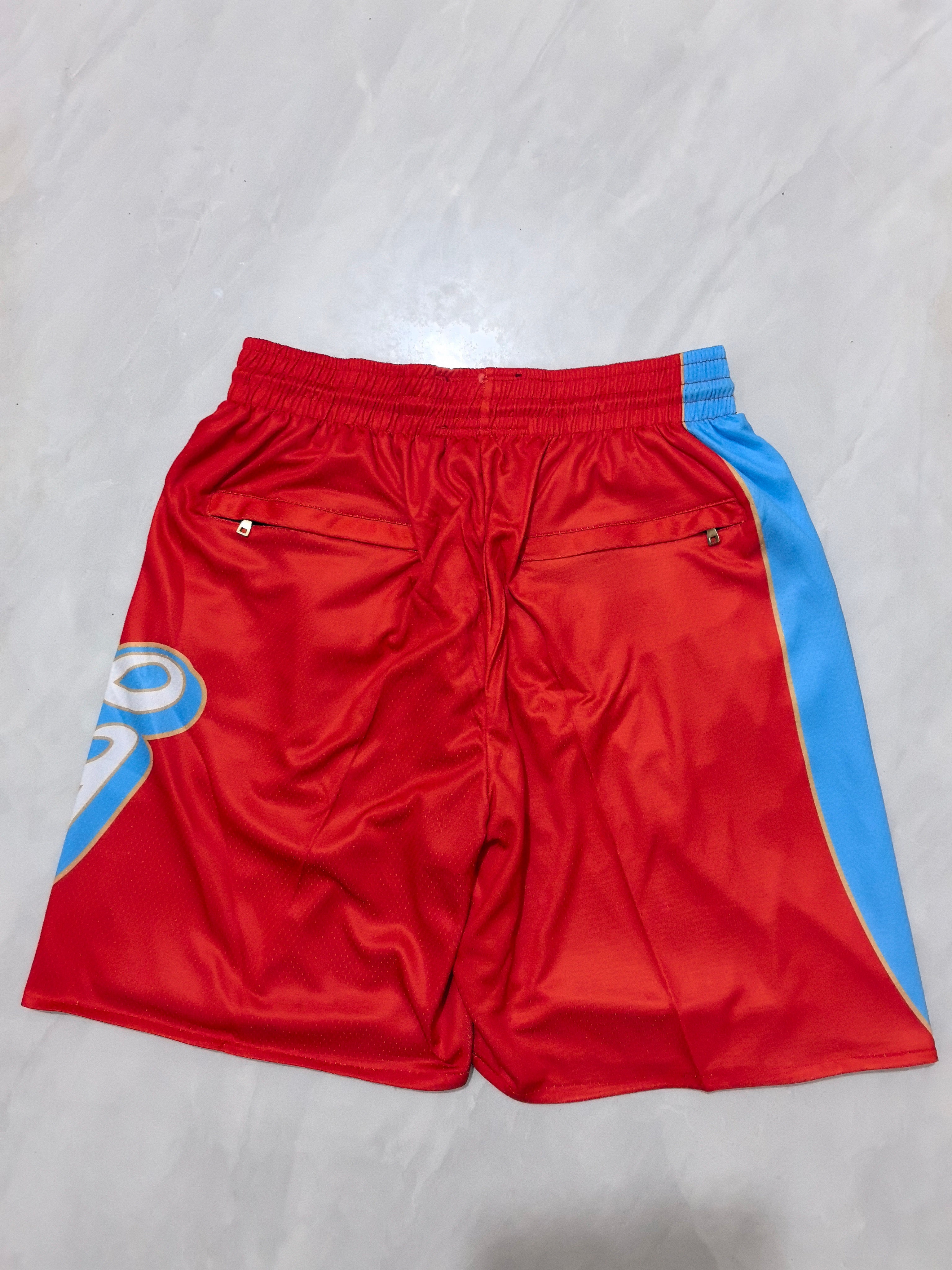 Memphis Grizzlies 2025 Red City Edition Pocket Shorts