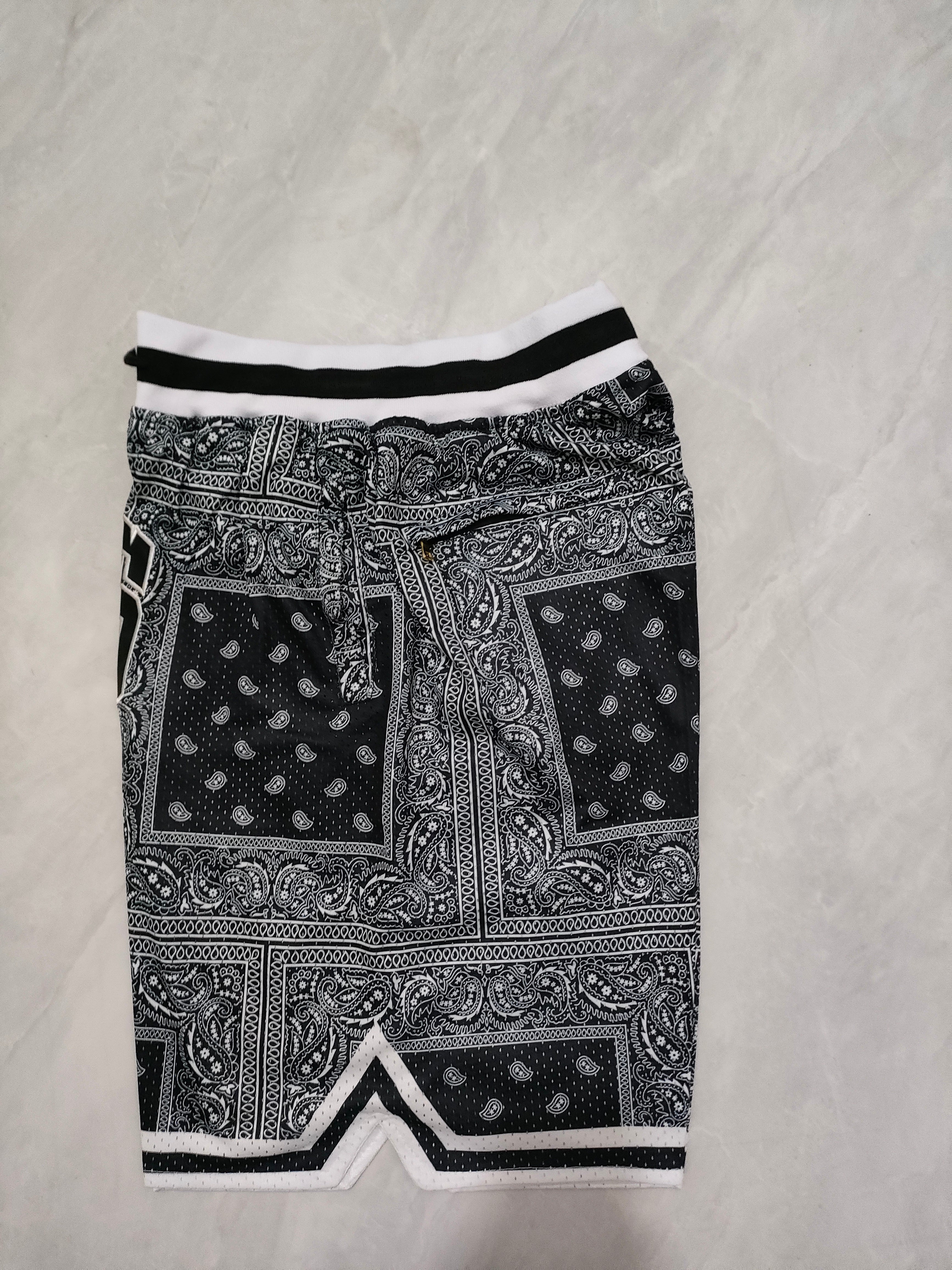 Chicago Bulls Transfer Print Pocket Shorts
