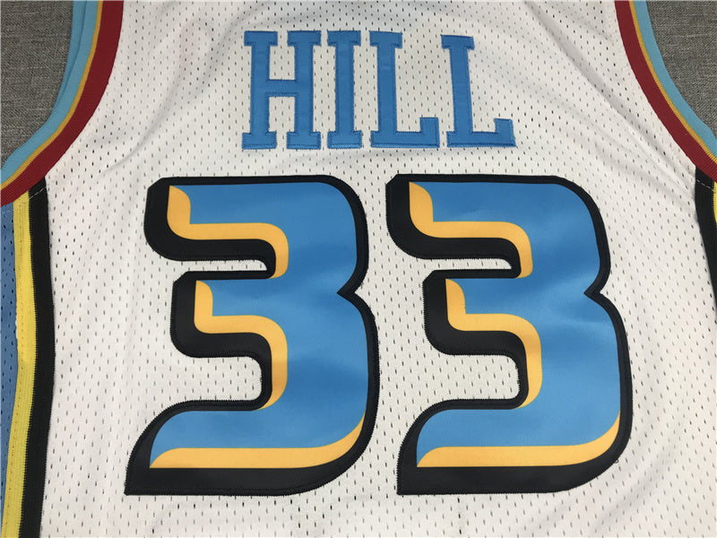 Detroit Pistons Grant Hill #33 1998-99 Throwback — Embroidered