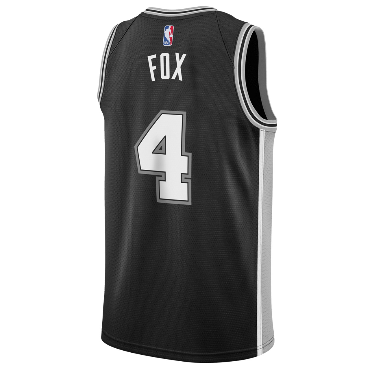 San Antonio Spurs Men's Nike De'Aaron Fox Icon Edition Swingman Jersey