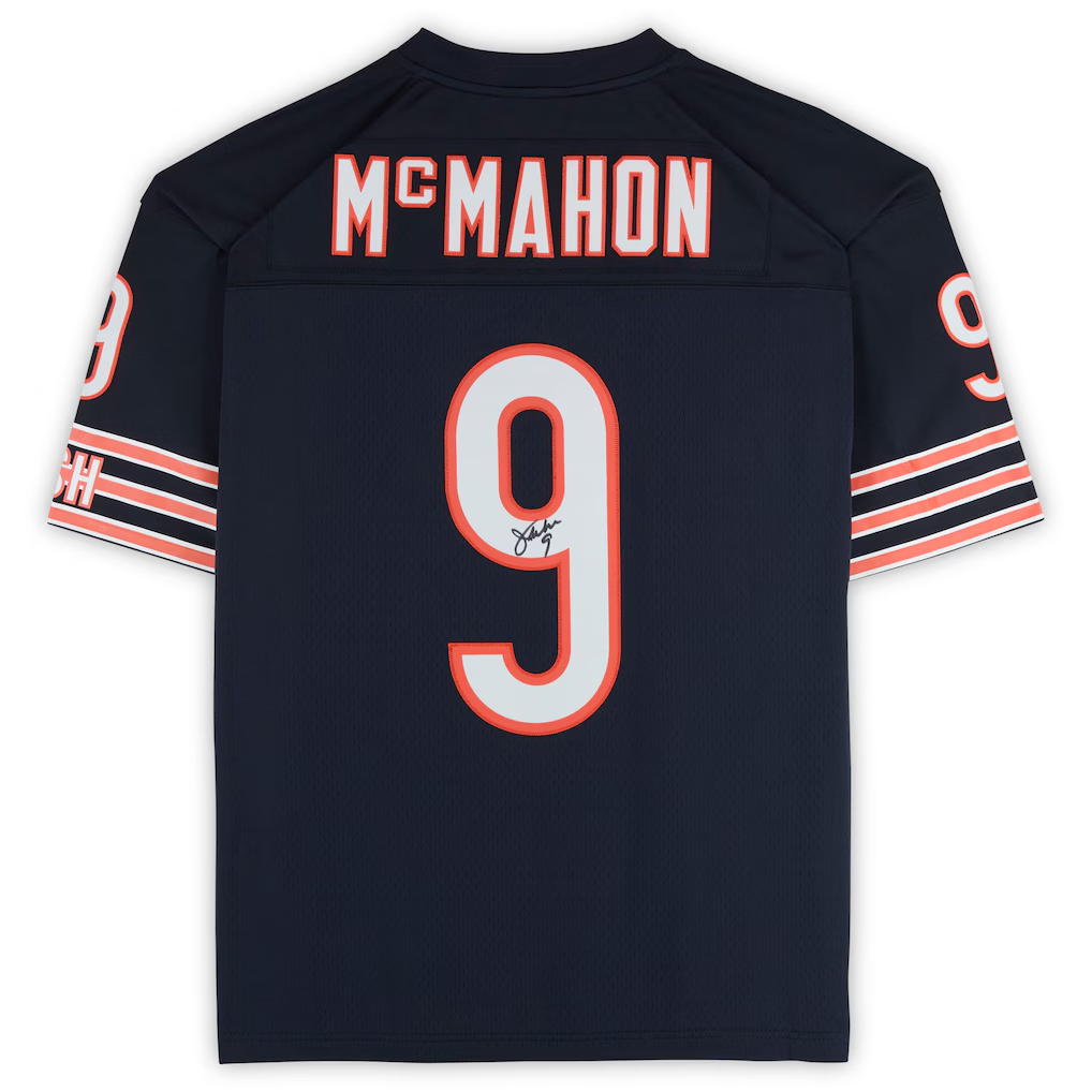 Jim McMahon Chicago Bears #9 Throwback Jersey