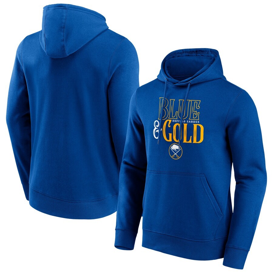 Men's Buffalo Sabres  Branded Hometown Graphic Hoodie - Royal