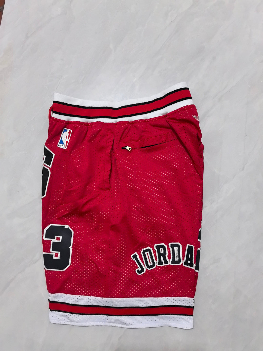 Chicago Bulls Red Retro Pocket Shorts