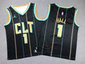 Youth LaMelo Ball Charlotte Hornets #1 Embroidered Jersey
