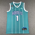 Charlotte Hornets LaMelo Ball #1 City Edition Swingman Jersey - Embroidered