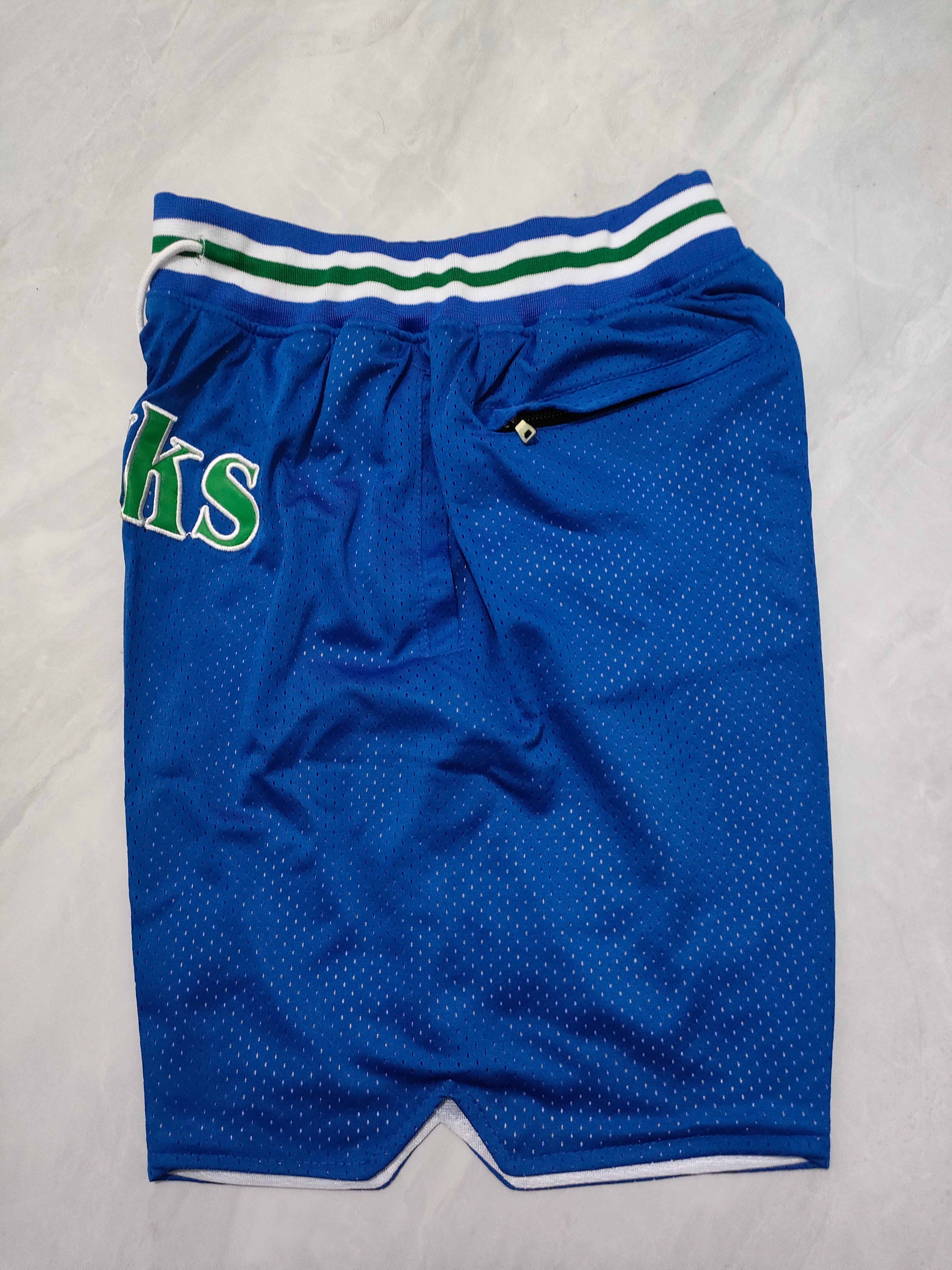 Seattle Seahawks Blue Pocket Shorts
