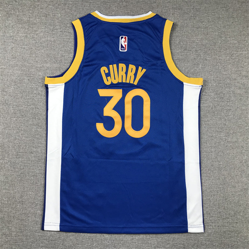 Youth Stephen Curry Golden State Warriors #30  Embroidered  Jersey