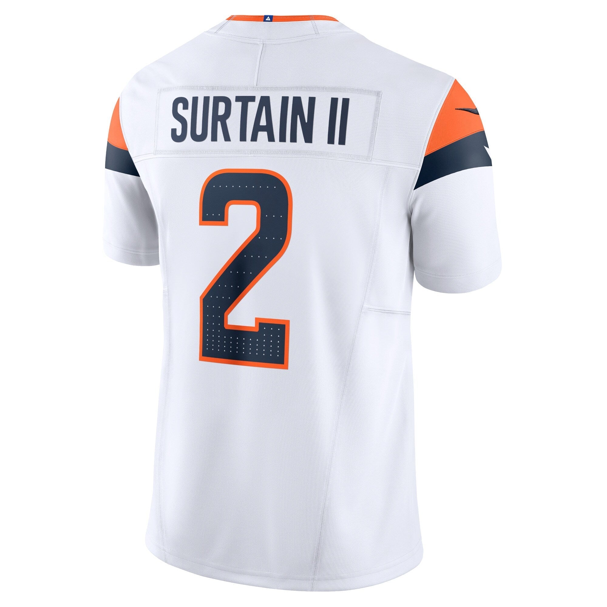 Patrick Surtain II Denver Broncos Nike Mile High Collection Vapor F.U.S.E. Limited Jersey - White