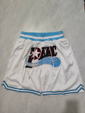 Movie Version White Pocket Shorts