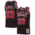 Scottie Pippen Chicago Bulls Mitchell & Ness Hardwood Classics Swingman Jersey - Black