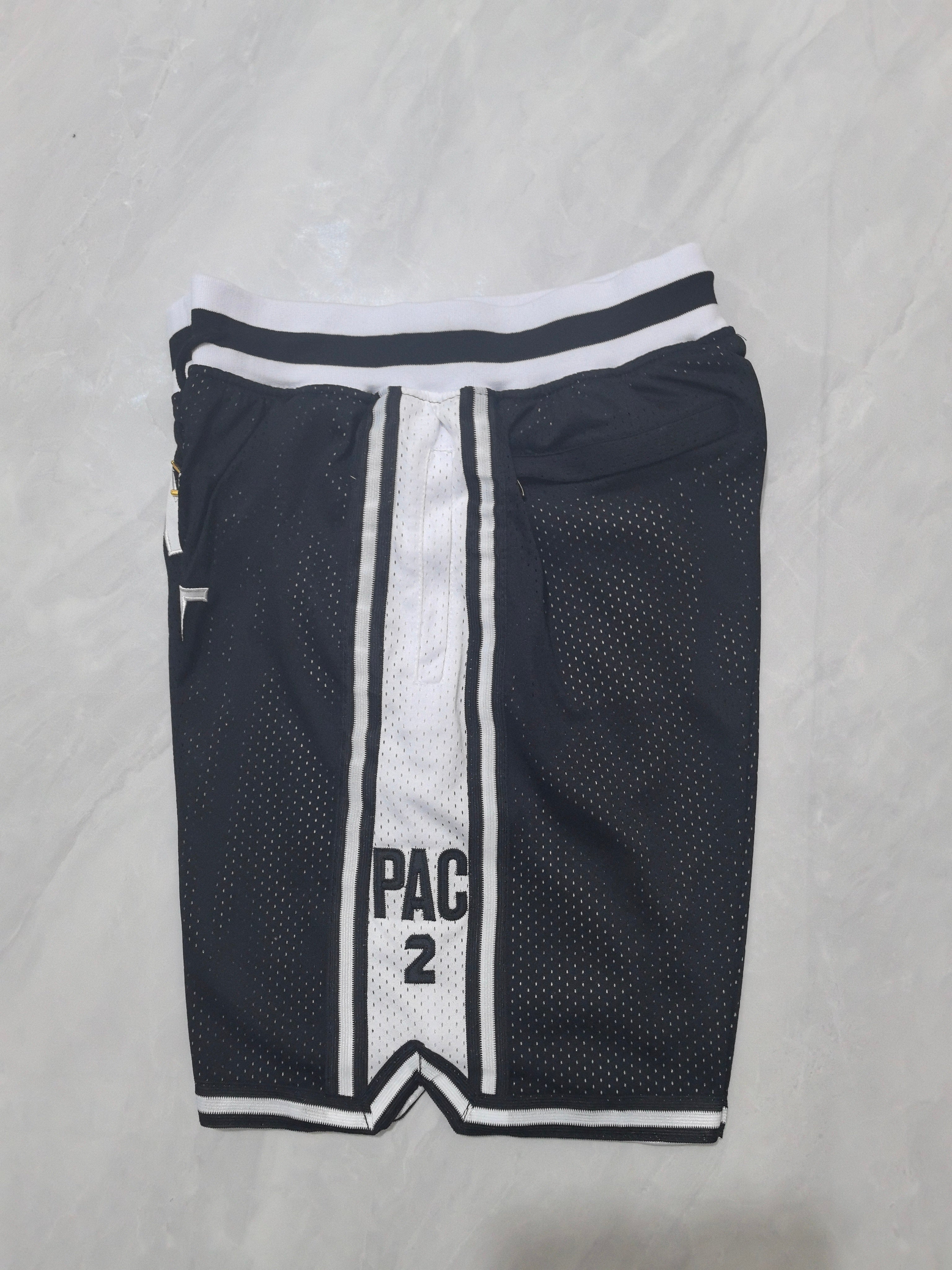Movie Version Black Pocket Shorts