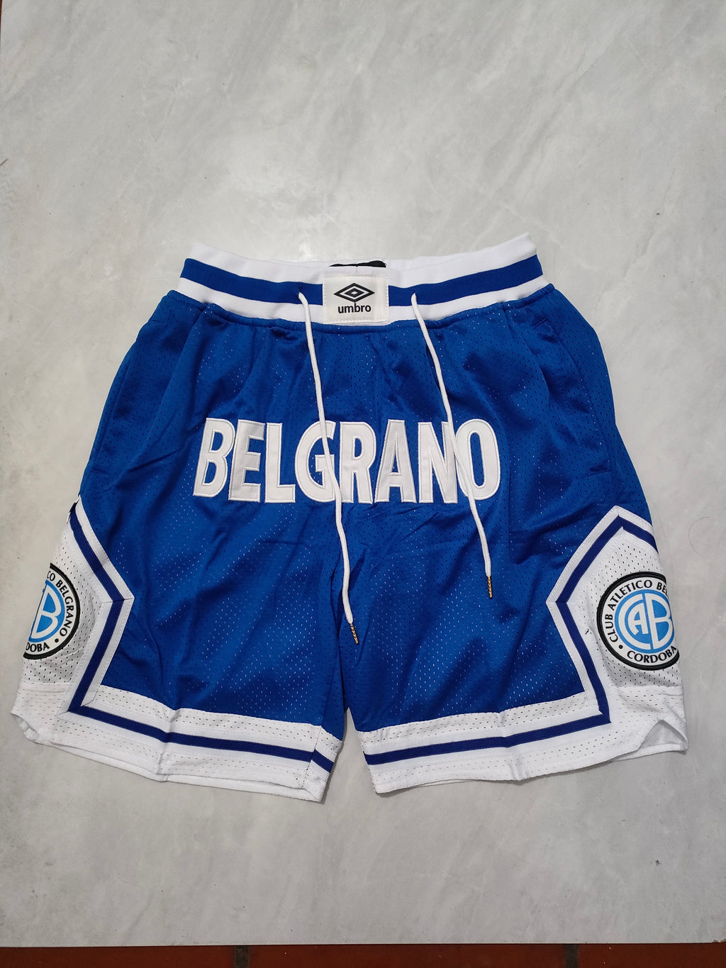Belgrano Athletic Club Blue Pocket Shorts