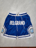 Belgrano Athletic Club Blue Pocket Shorts