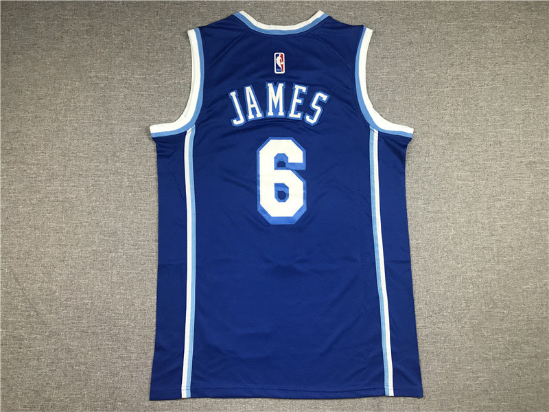 LeBron James #6 Los Angeles Lakers City Edition Swingman Jersey - Embroidered