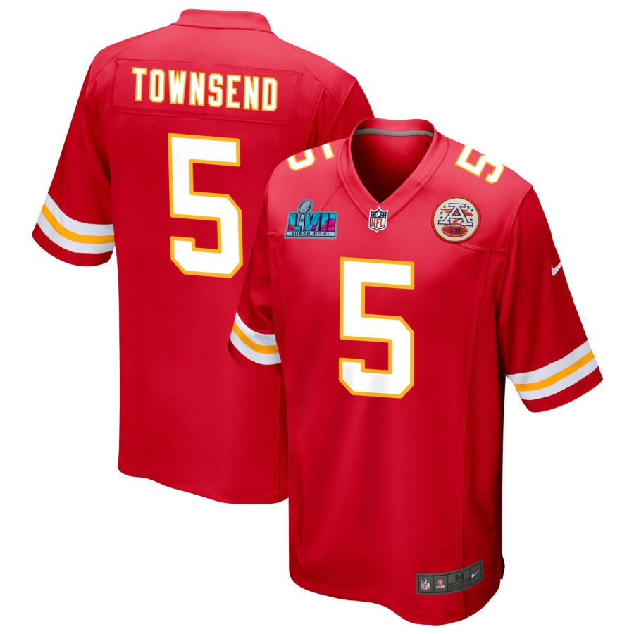 Tommy Townsend Kansas City Chiefs Super Bowl LVII Game Jersey - Red