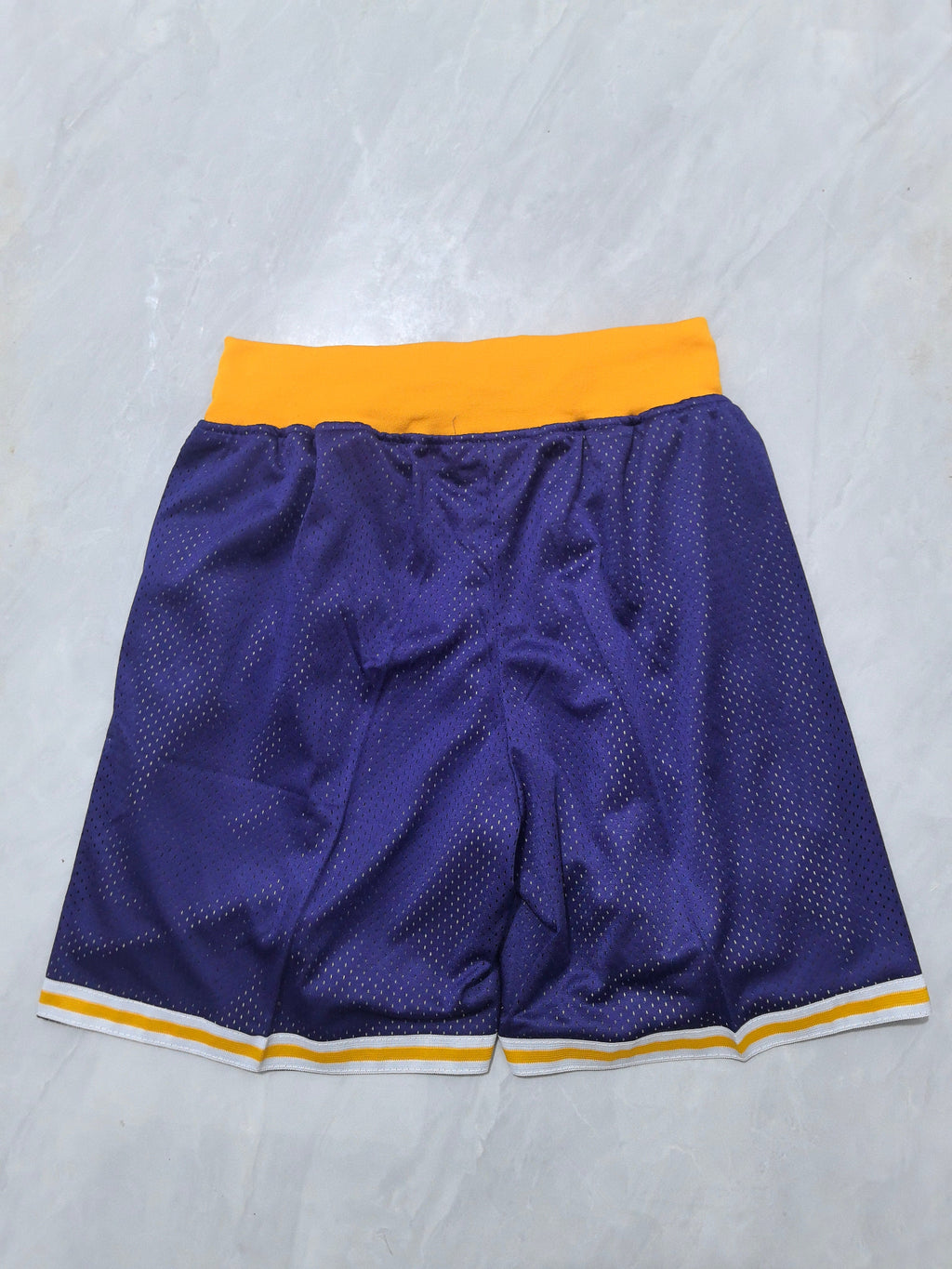 Los Angeles Lakers Purple Retro Pocket Shorts