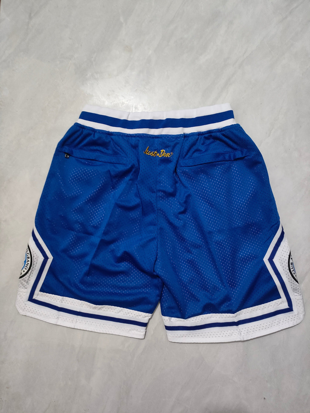Belgrano Athletic Club Blue Pocket Shorts