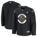 Men's Vegas Golden Knights Black Practice Blank Jersey