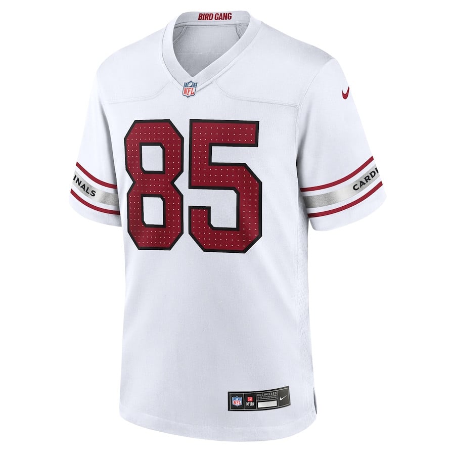 Trey McBride #85 Arizona Cardinals Game Jersey - White - Men's - National Football League 2024