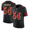 Fred Warner #54 San Francisco 49ers Black 2025 Rivalries Collection Game Limited Jersey