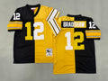Mens Terry Bradshaw#12 Pittsburgh Steelers Vintage Throwback Jersey