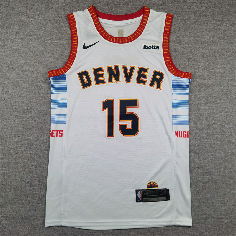 Denver Nuggets Nikola Jokic #15 2023 City Edition - Embroidered Jersey
