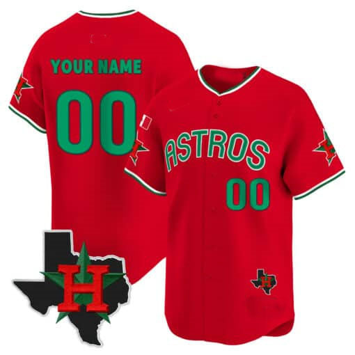 Custom Houston Astros Mexico Texas Patch Vapor Premier Limited V3 ?All Stitched Baseball Jersey