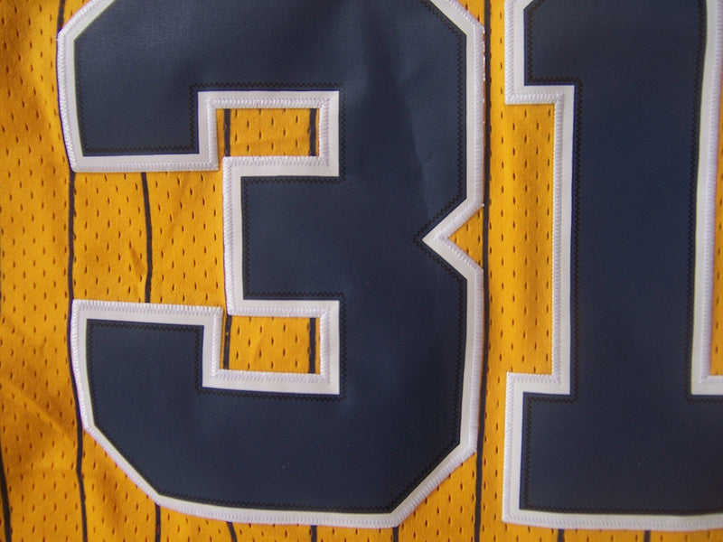 Indiana Pacers Reggie Miller #31 Throwback — Embroidered Jersey