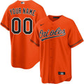 Custom Baltimore Orioles Alternate Jersey - Orange