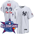 2026 All-Star Edition Stars & Stripes Ben Rice New York Yankees Stadium Jersey - White