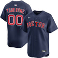 Custom Boston Red Sox Alternate Jersey - Navy
