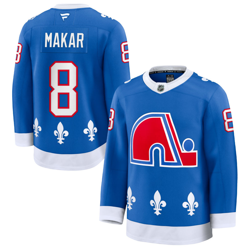 Cale Makar Colorado Avalanche Alternate Heritage Premium Jersey - Blue