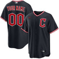 Custom Cleveland Guardians Alternate Jersey - Navy