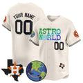 Custom Houston Astros Cactus Jack Astro World Vapor Premier Limited C All Stitched Baseball Jersey