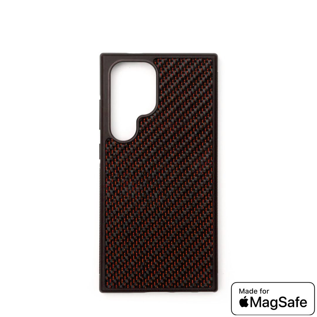 Samsung S Model ClassicArmor™ - Red Carbon with MagSafe