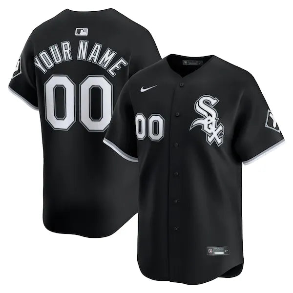 Custom Chicago White Sox Jersey - Black