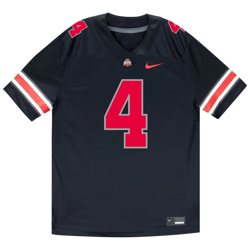 Jeremiah Smith Ohio State Buckeyes Jersey – Black